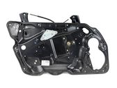 Front window lifting mechanism without motor