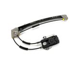 Rear door manual window regulator