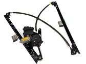 Front door window regulator with motor