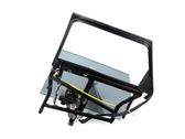 Rear door window/glass frame