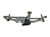 Front wiper linkage and motor