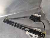 Rear door window regulator with motor