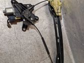 Rear door window regulator with motor