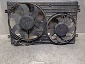 Radiator cooling fan shroud