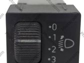 Headlight level height control switch
