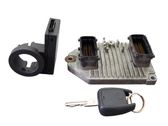 Juego de cerradura y set ECU del motor