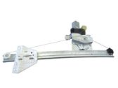 Rear door window regulator with motor