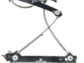 Front door window regulator with motor