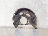 Front brake disc dust cover plate