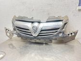 Front bumper upper radiator grill