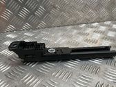 Seat belt adjustment rail