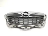 Front bumper upper radiator grill