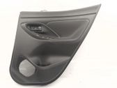 Rear door card panel trim