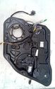Rear door window regulator with motor