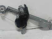 Rear door window regulator with motor