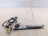 Rear door window regulator with motor
