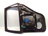 Rear door window regulator with motor