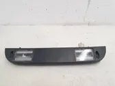 Trunk door license plate light bar