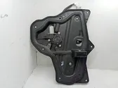 Rear door window regulator with motor