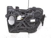 Front door window regulator with motor