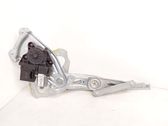 Rear door window regulator with motor