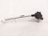 Rear door window regulator with motor