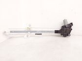 Rear door window regulator with motor