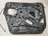 Rear window lifting mechanism without motor