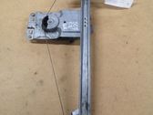 Rear door window regulator with motor