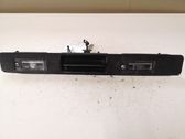 Trunk door license plate light bar