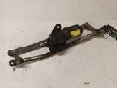 Front wiper linkage and motor