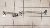 Front wiper linkage and motor