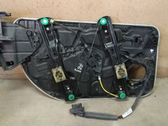 Front window lifting mechanism without motor
