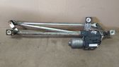 Front wiper linkage and motor