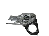 Rear door window regulator with motor