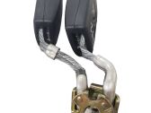 Rear seatbelt buckle