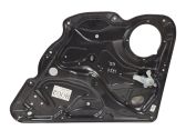 Rear door manual window regulator