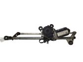 Front wiper linkage and motor