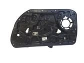 Front window lifting mechanism without motor