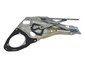 Front window lifting mechanism without motor