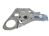 Front window lifting mechanism without motor