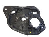 Rear window lifting mechanism without motor