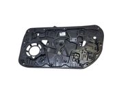 Front window lifting mechanism without motor