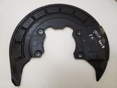 Front brake disc dust cover plate