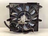 Radiator cooling fan shroud