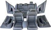 Seat and door cards trim set