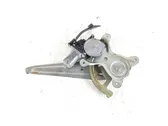 Rear door window regulator with motor