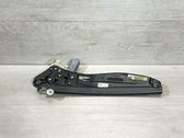 Rear door window regulator with motor