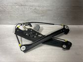 Front door window regulator with motor