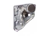 Rear door window regulator with motor